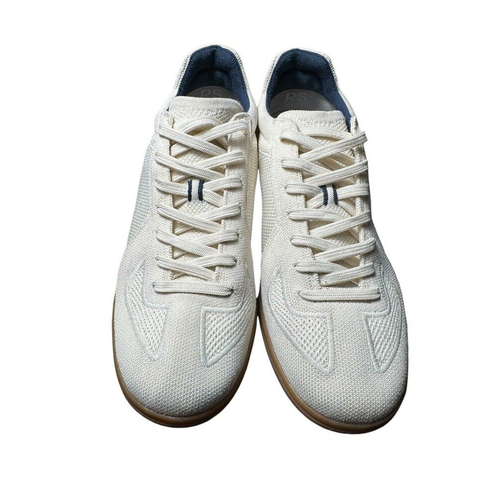 Rothy’s Size 9 The RS01 Sneaker in Bone White Men’s Lace Up Sneakers #S143-15